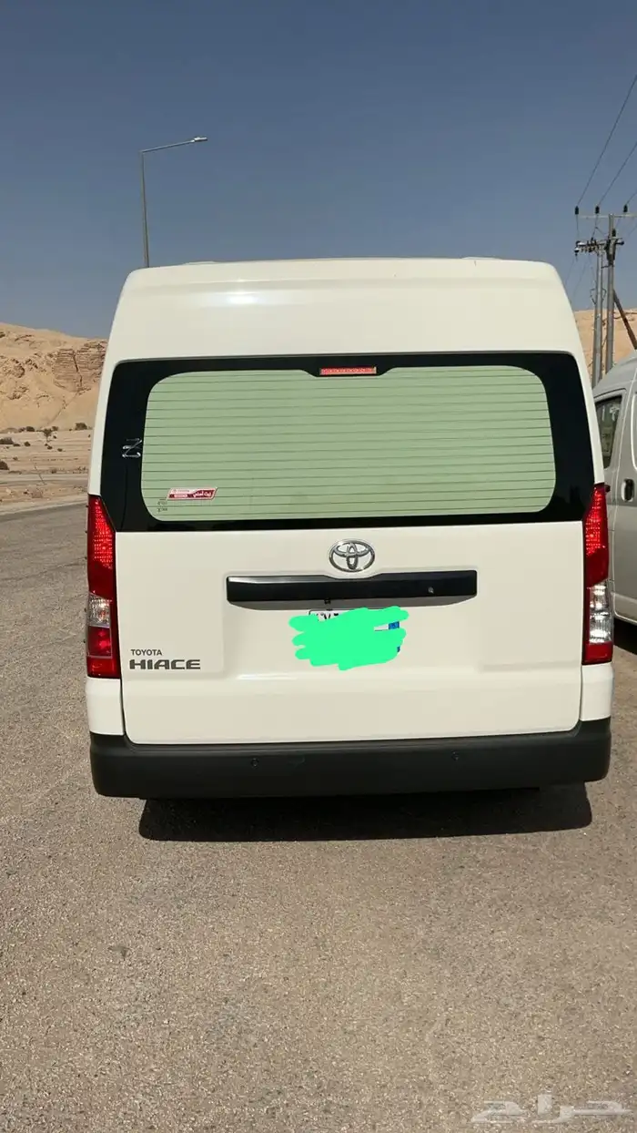 للإيجار   باصات هايس مبردة تتوفر لدينا باصات تويوتا 1