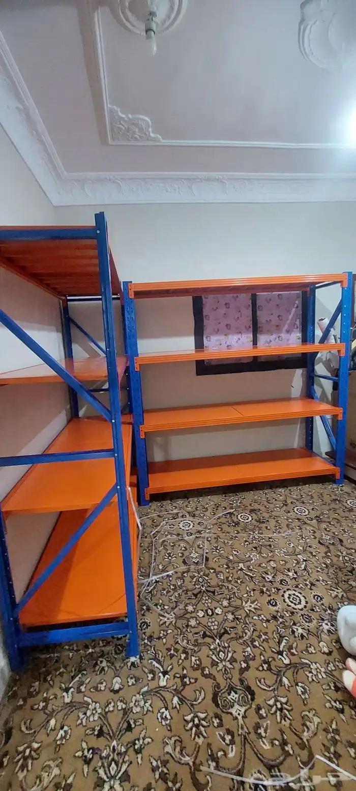 رفوف تخزين مستودعات 3