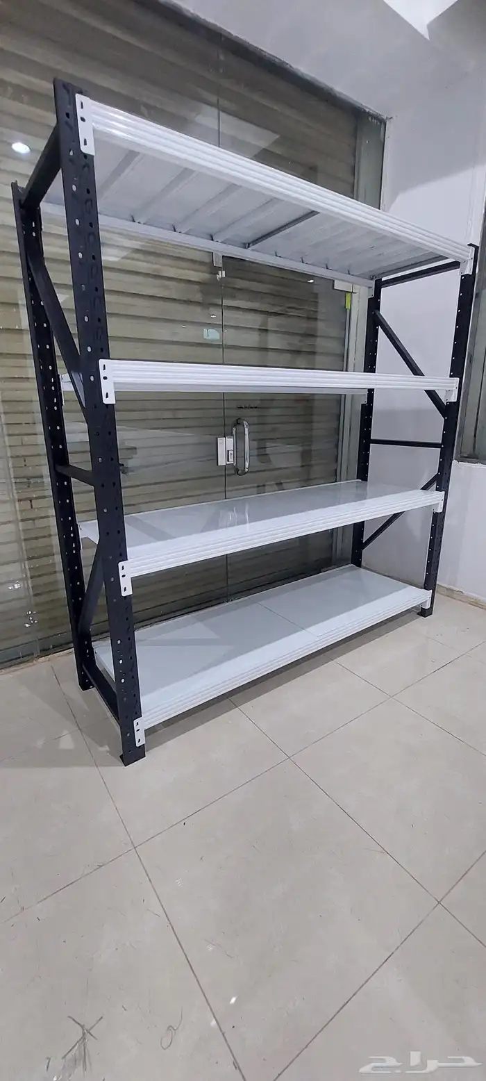 رفوف تخزين مستودعات 0