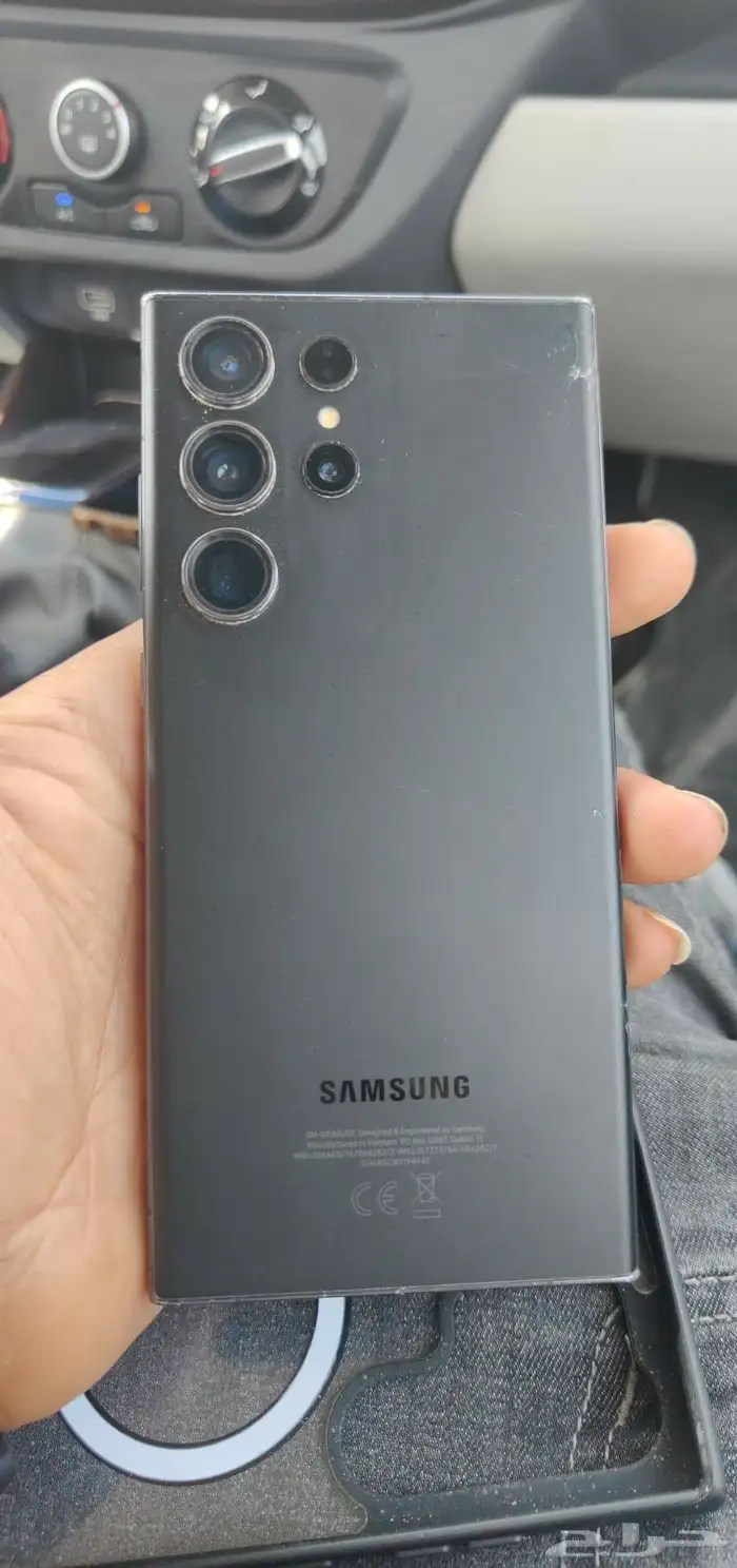 جوال سامسونج اس 23 الترا مساحه 256 الجوال استخدام نضيف جدا 0