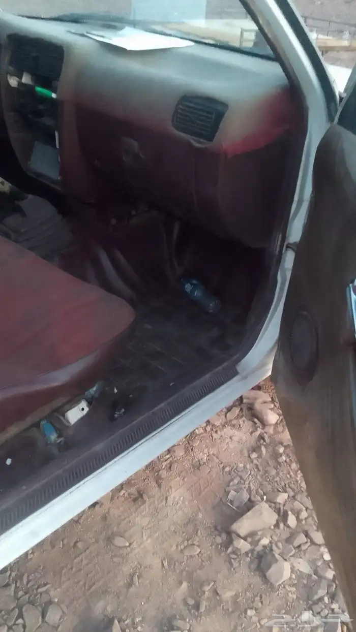 لبيع غماره نيسان مديل 97 مكيف شغال موتر شرط بدون نقل 7