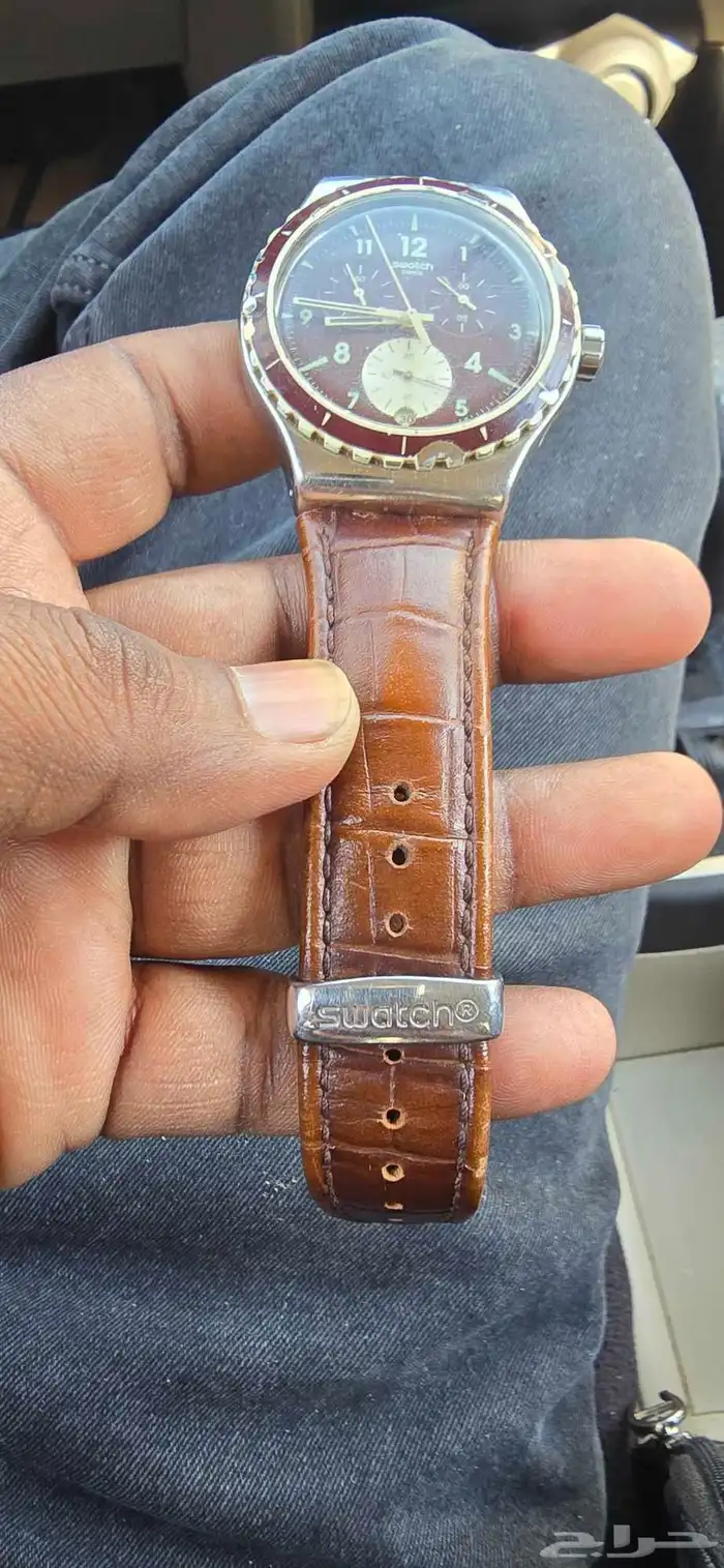 للبيع ساعة سويسري اصلي 4