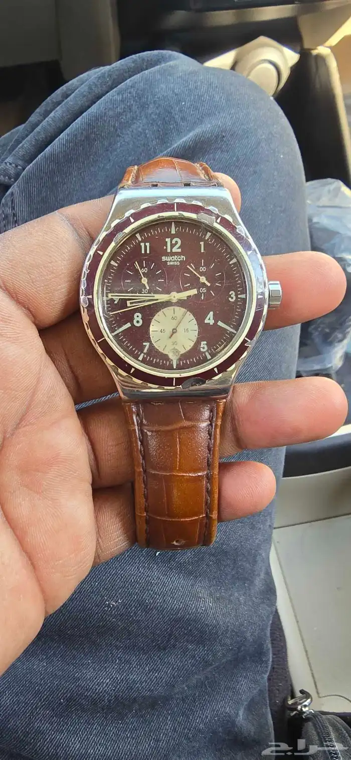 للبيع ساعة سويسري اصلي 3