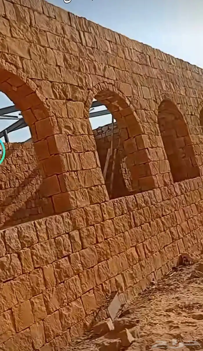 ارضيات تدبيش ممرات قنوات سيول ربراب وكلشي باعمال الحجر 2