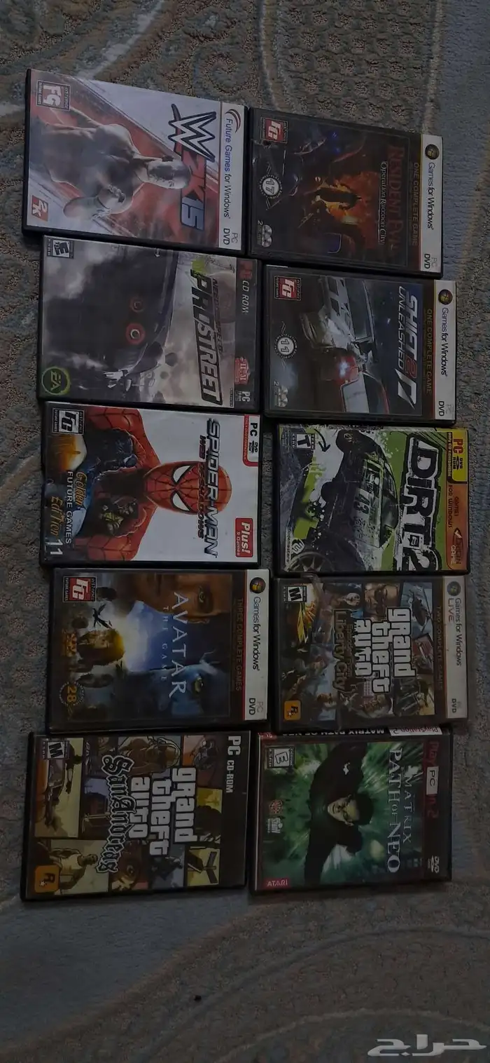 مجموعة اسطوانات pc___ ps3 0