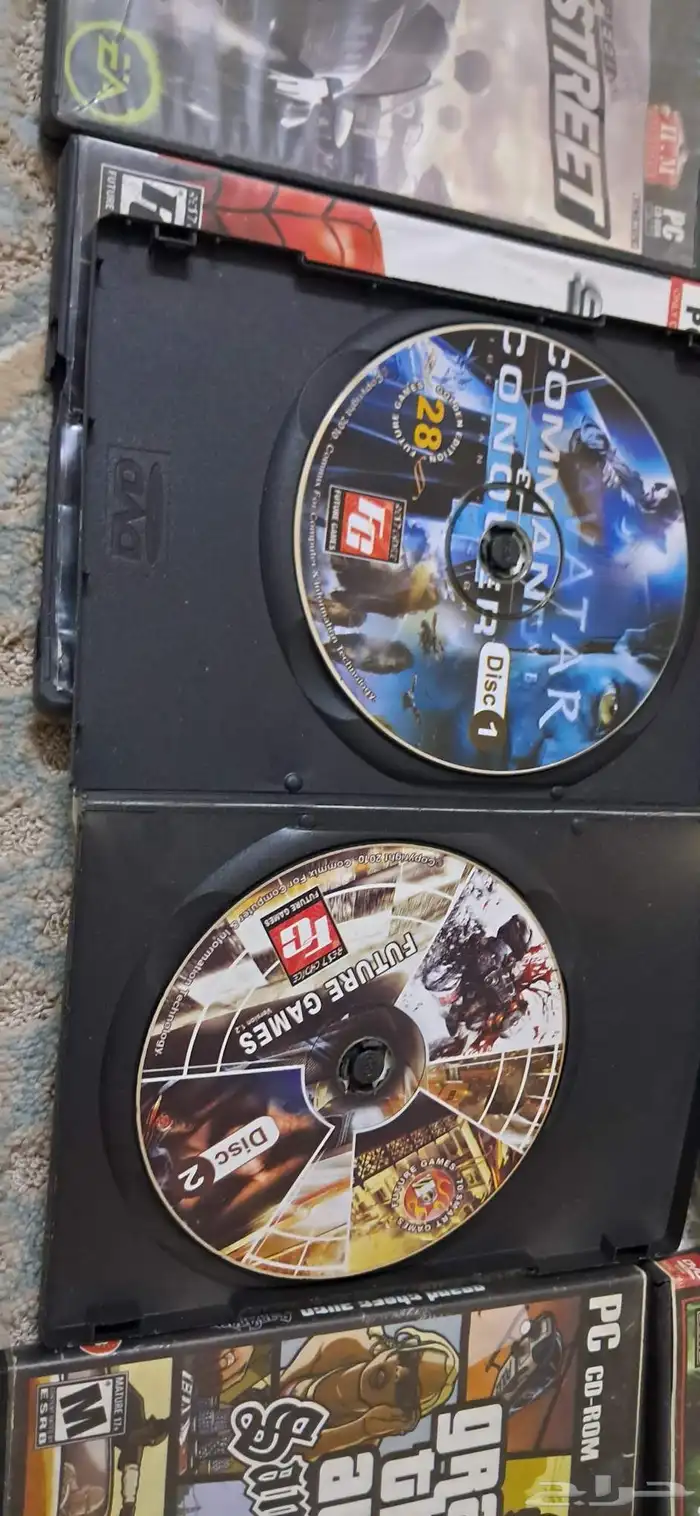 مجموعة اسطوانات pc___ ps3 5