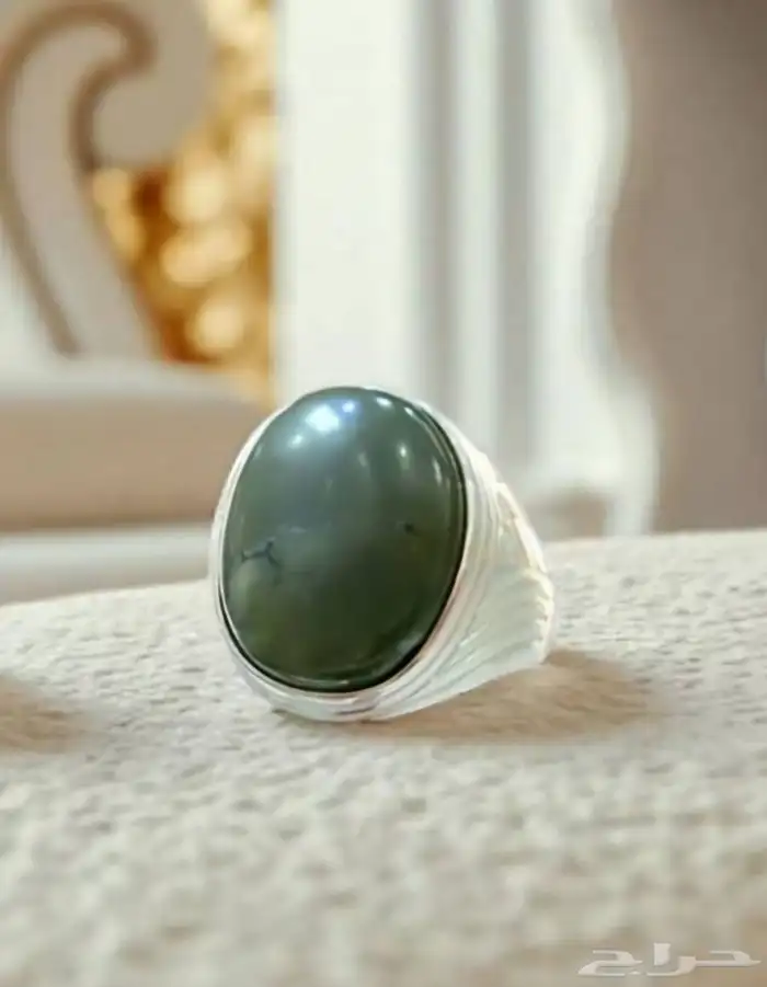 خاتم عقيق يمني أصلي 2