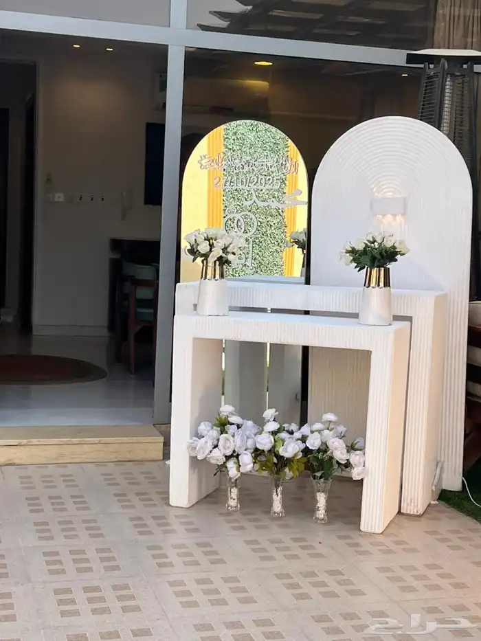 حفلات للحفلات تاجير كوش مداخل دفايات جلسات طاولات وكراسي 2