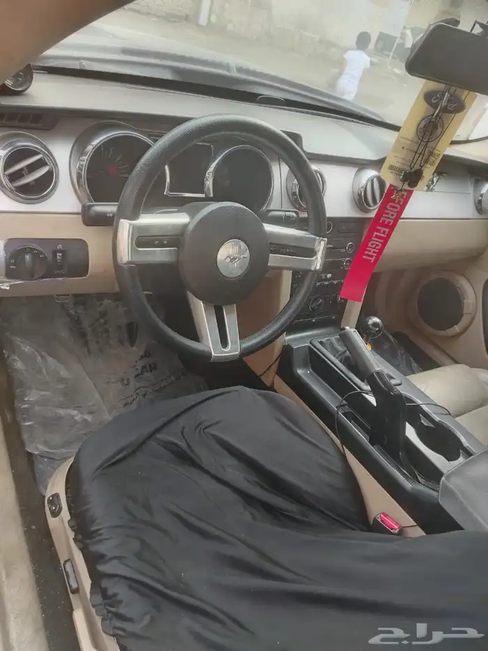 موستنج جيتي 2008 V8 قير عادي نظيفة 7