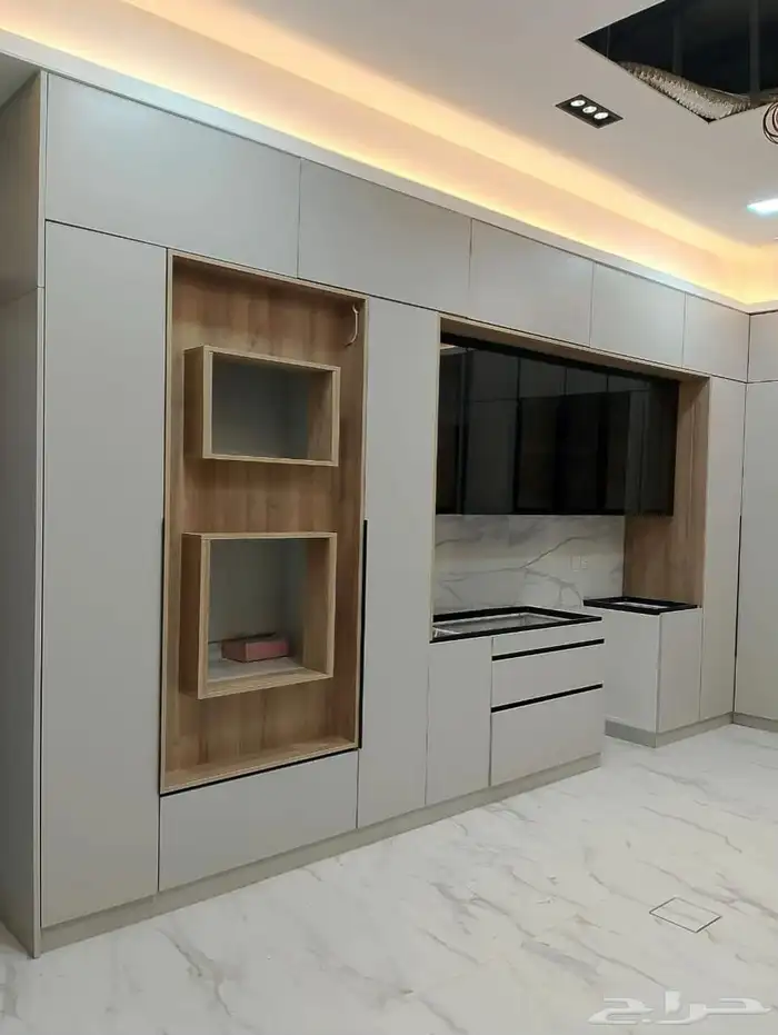 تفصيل جميع انواع المطابخ الحديثه شغل بادقه ومواعيد باوقتها 1