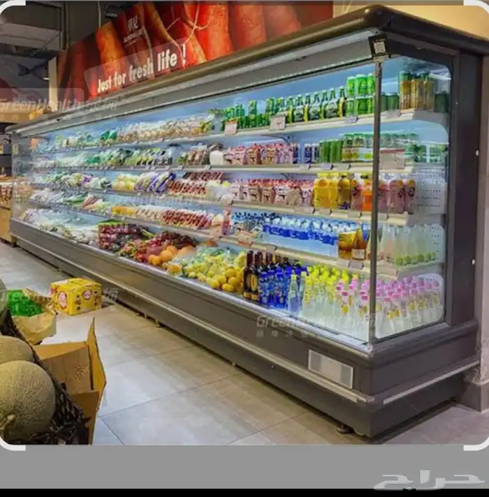 تلاجه عرض خضار وفواكه 1