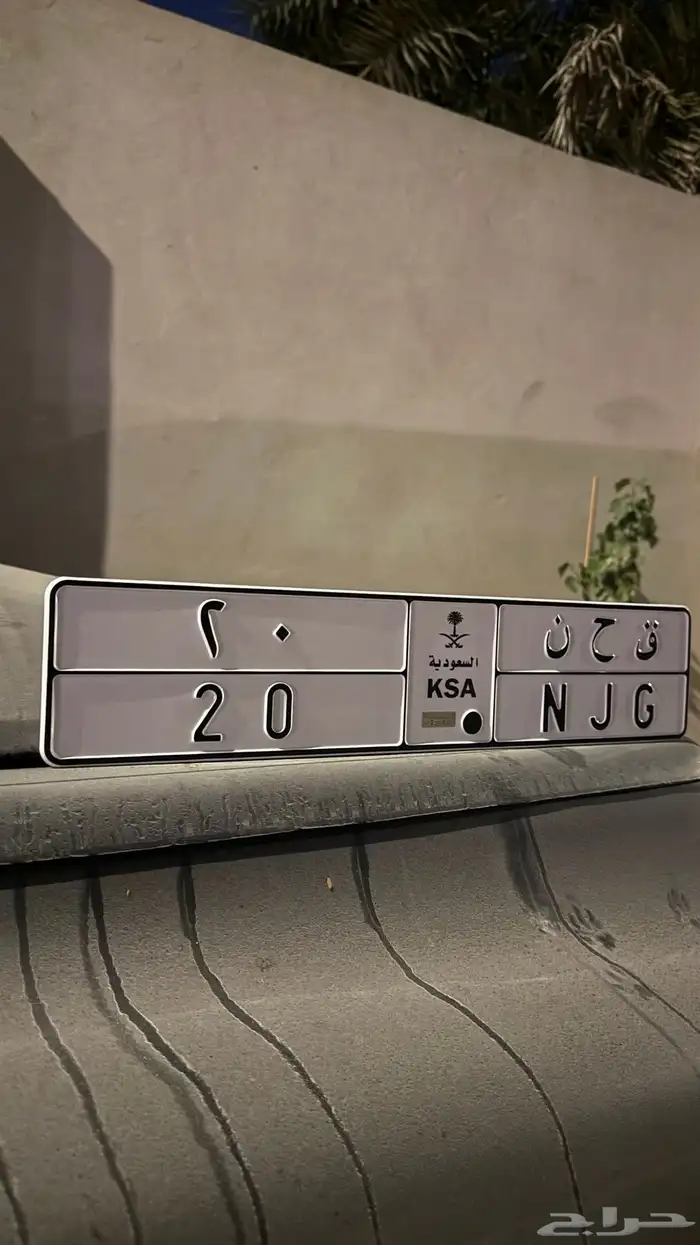 لوحه مميزه رقم 20 0