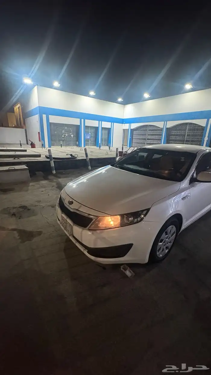 اوبتيما كيا 2013 ابيض 1