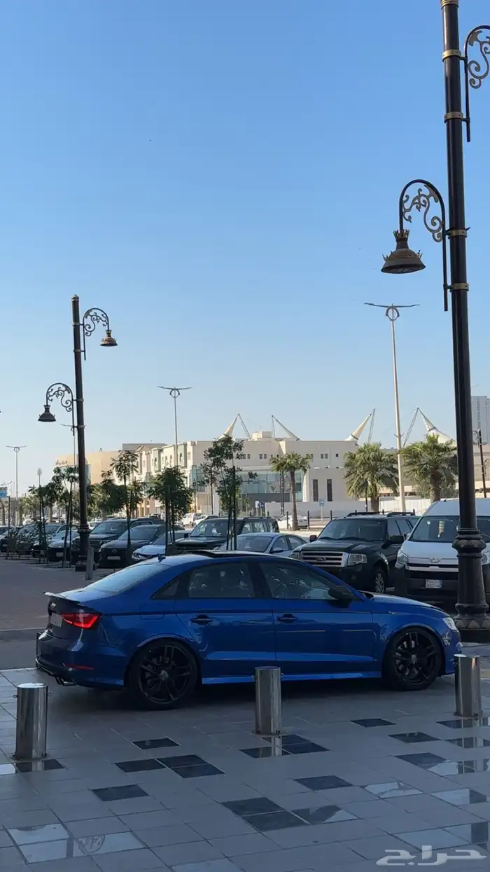 للبيع أودي S3 موديل 2016 نظيف جدا لون ازرق بيبسي 9