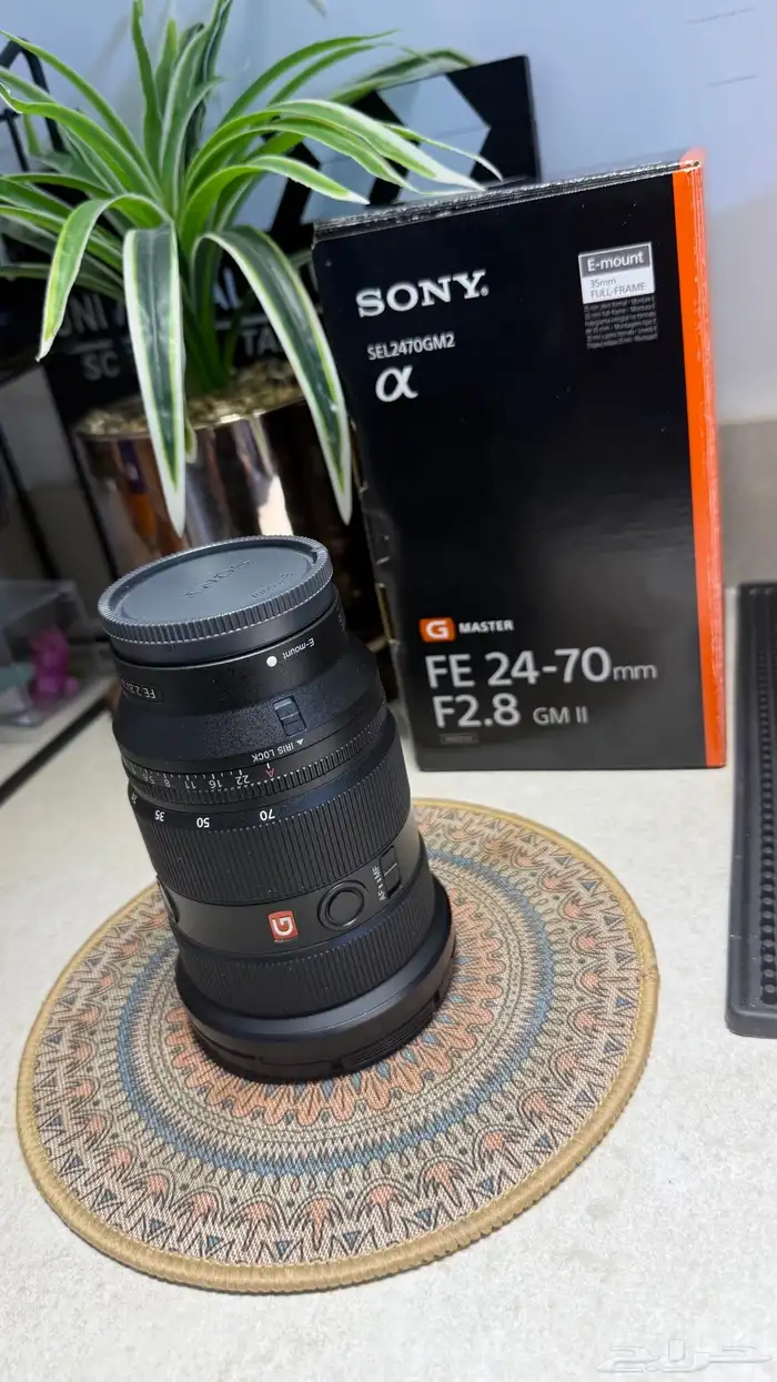 عدسة 24-70مم  F2.8 مع GM II من سوني 4