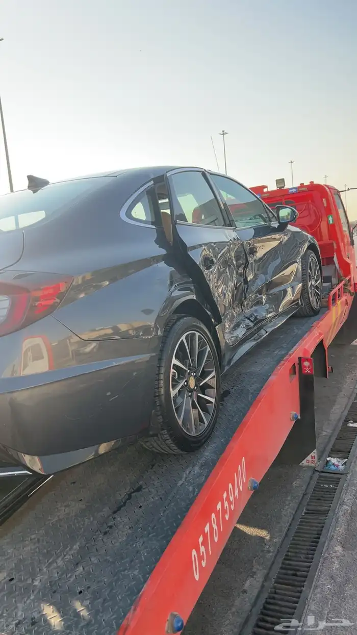 سوناتا 2022 سمارت بلس مصدوم جنب يمين مالك اول 9