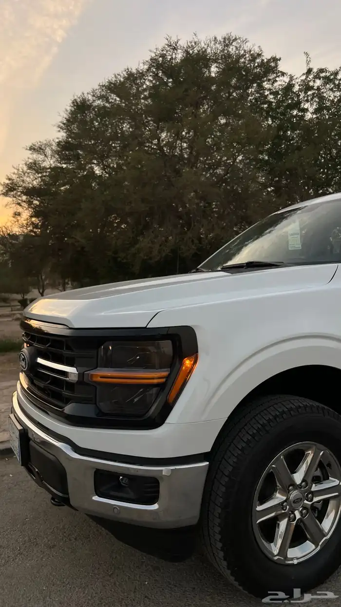 للبيع فورد أف F150 XLT جديد ممشى1250 كيلو فقط V8 أبيض 2025 27