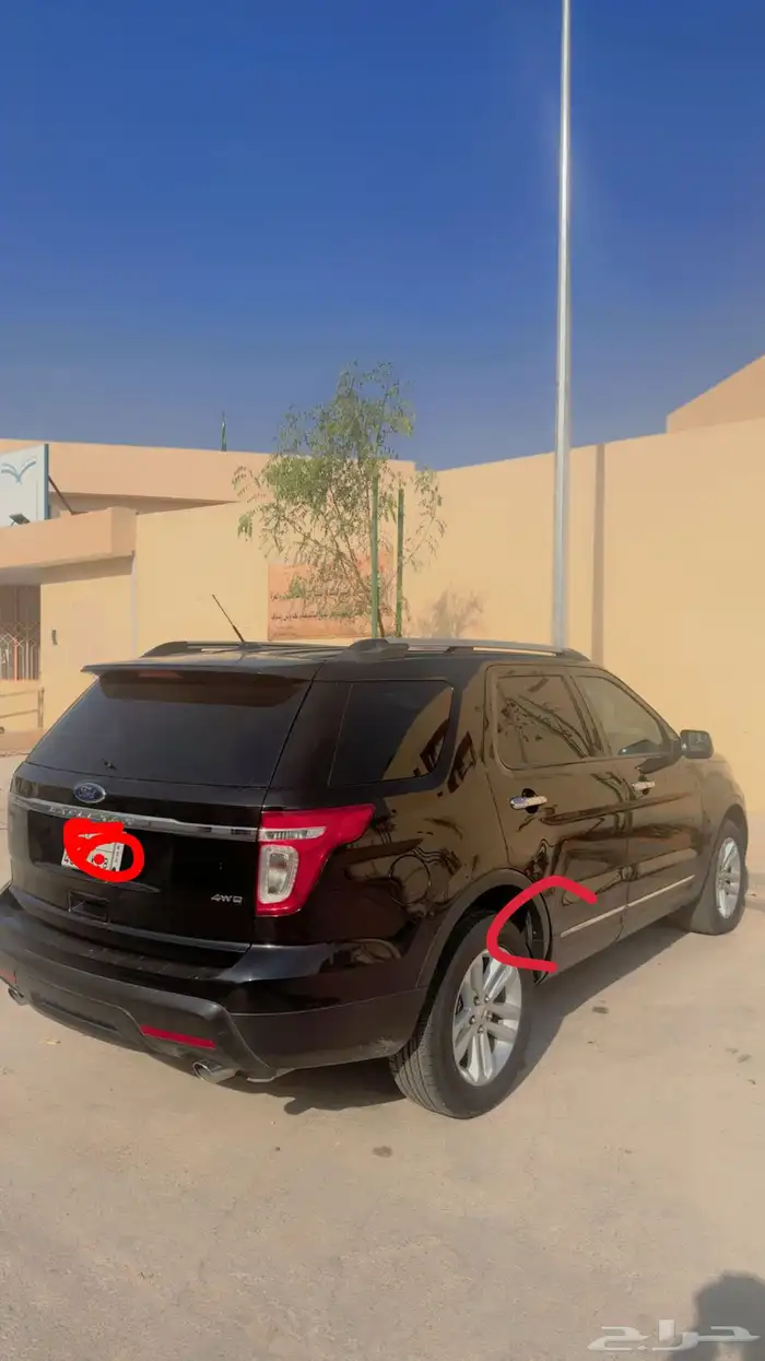 اكسبلور 2012 للبيع الحد 30 مستخدم واحد بدي وكالة رش باب سائق 8