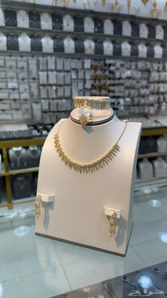 طقم بديل الذهب زركون 0