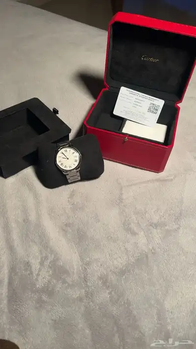 ساعة كارتير اصليه بكرتونها index
