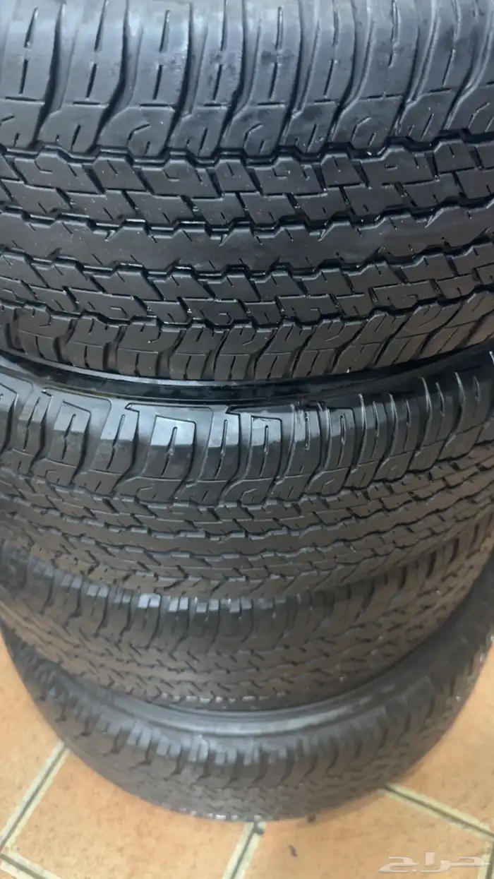 كفرات مستعمل سبعة مقاسات متنوعة شبة جديد 11