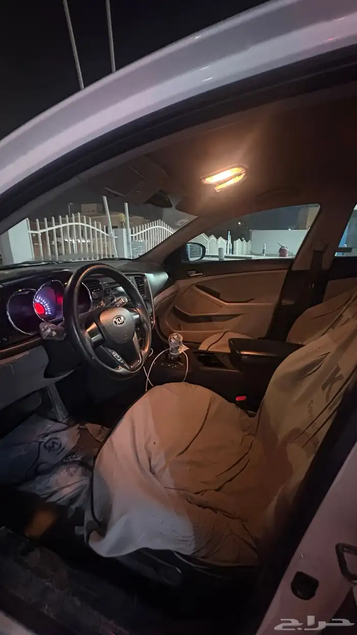 اوبتيما كيا 2013 ابيض 3