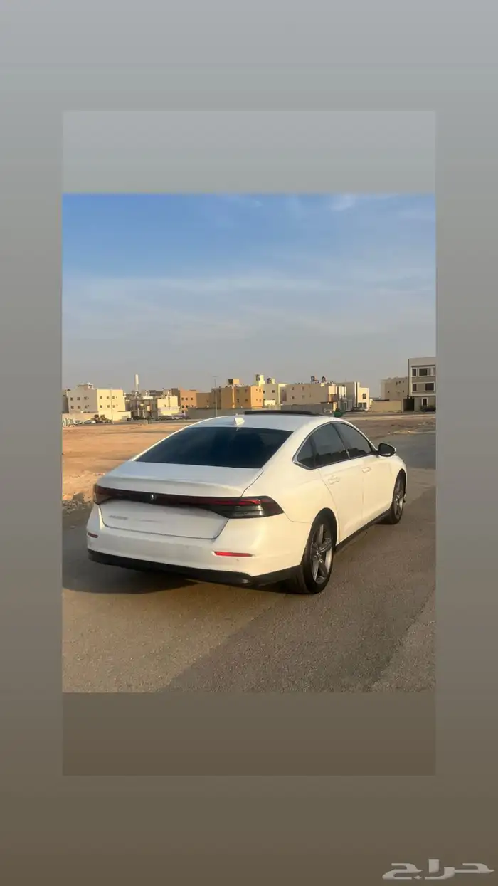 هوندا اكورد 2023 نص فل ممشى 35الف الشكل الجديد 17