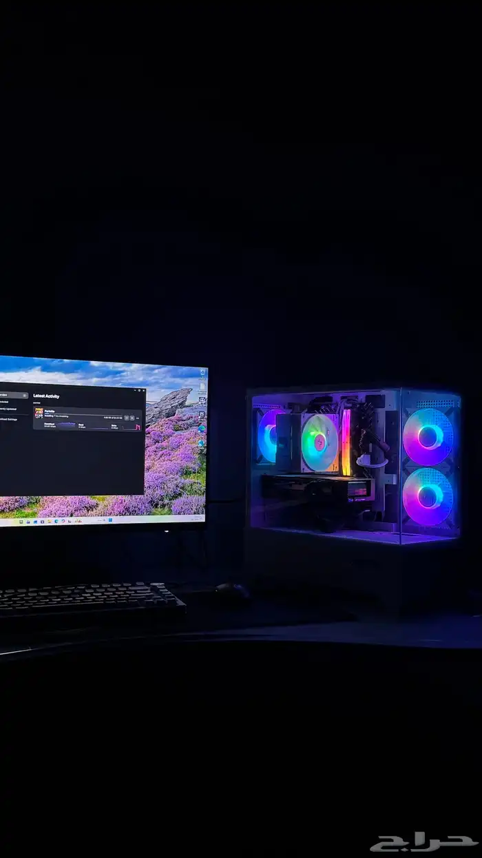 pc gaming شبه جديد قوي 0