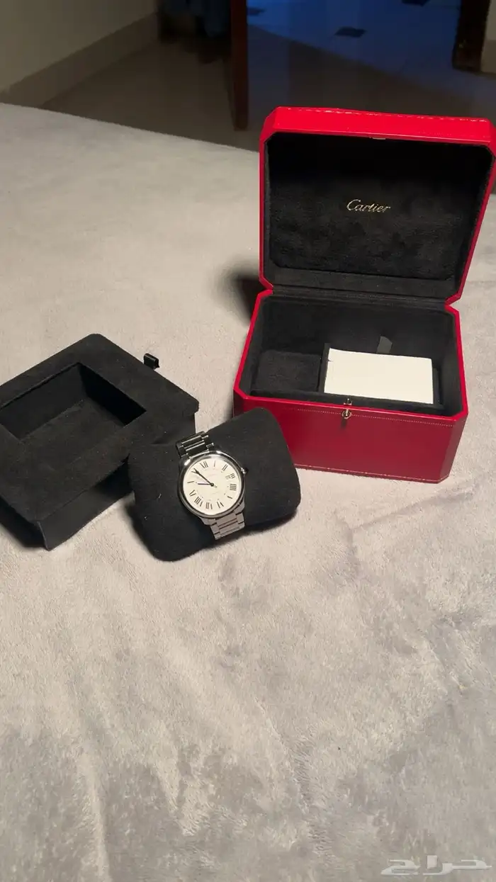 ساعة كارتير اصليه بكرتونها 2