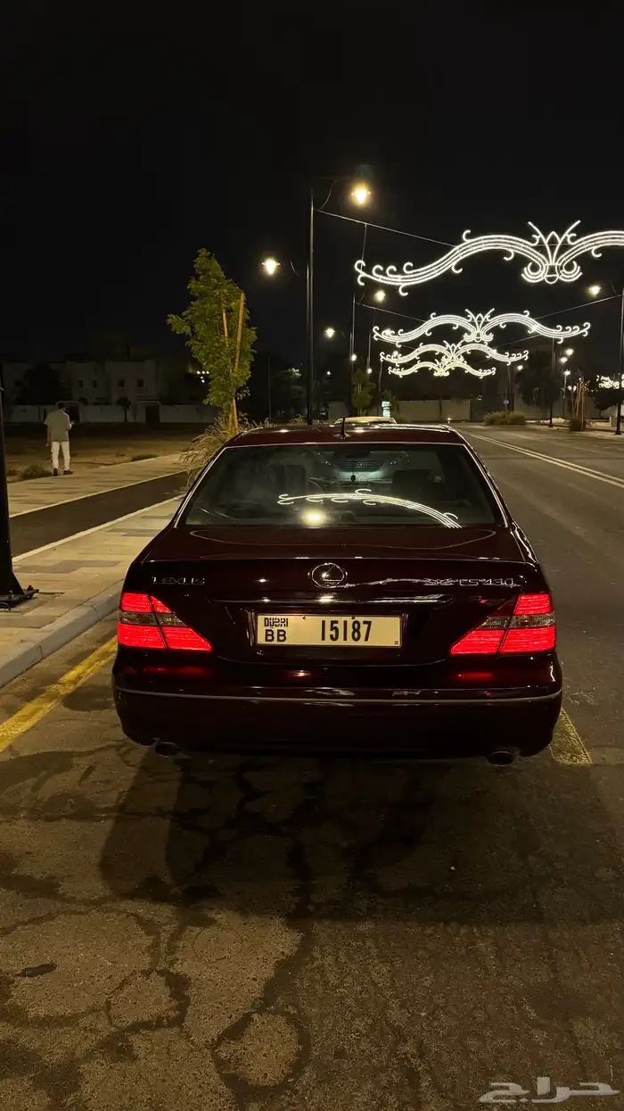لكزس Ls430 للبيع الممشى 414الف كيلومتر الطبلون بالميل 5