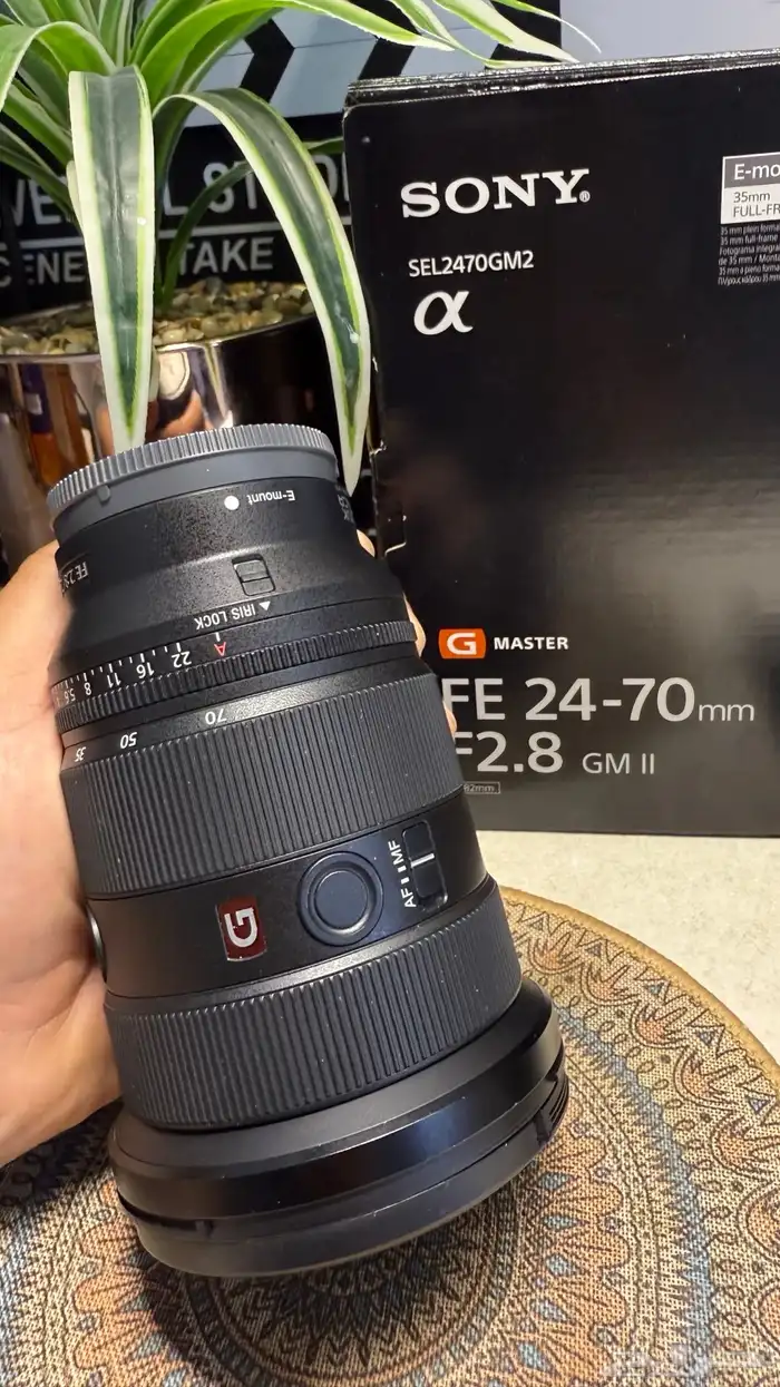 عدسة 24-70مم  F2.8 مع GM II من سوني 0
