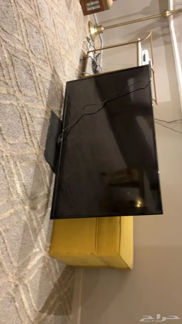 تلفزيون هاير نظيف بدون ريموت 55 بوصة او60 بوصة نسيت 0