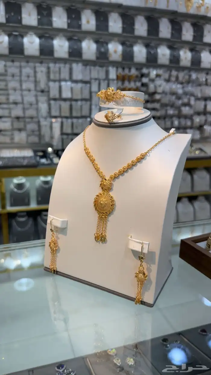 طقم بديل الذهب زركون 29