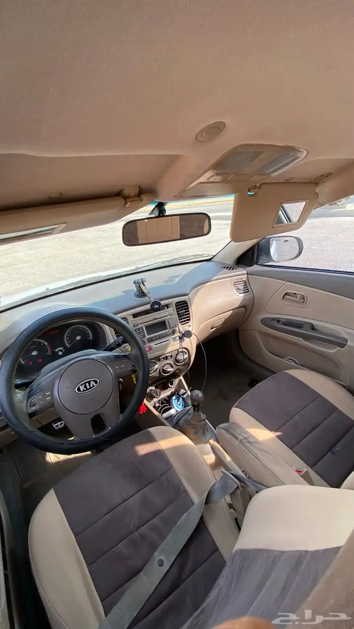 كيا ريو 2012 تحمل لوحة مميزة 5