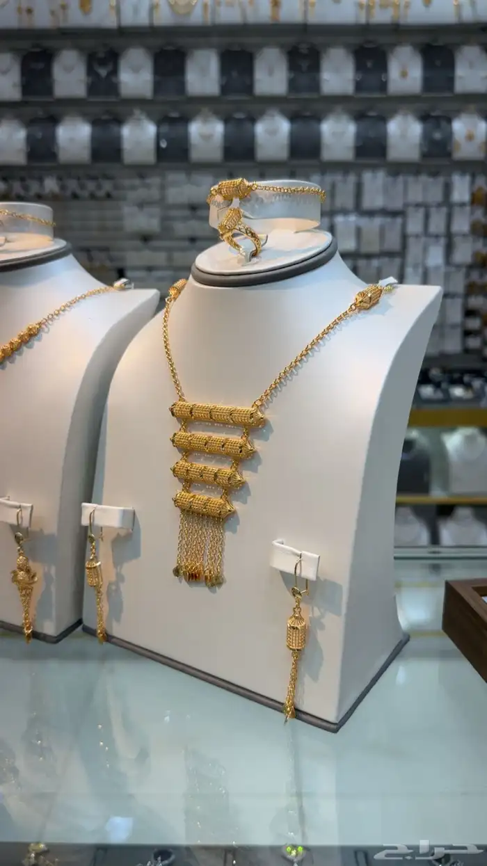 طقم بديل الذهب زركون 30