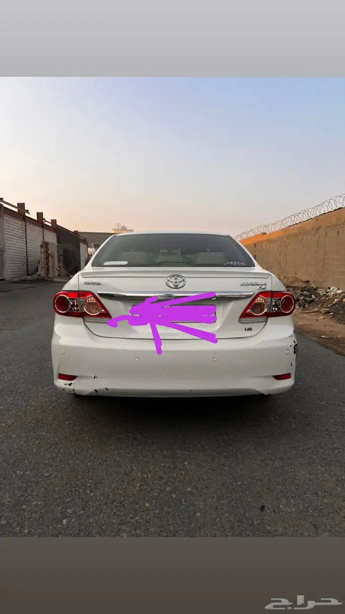 للبيع كورلا 2013 1