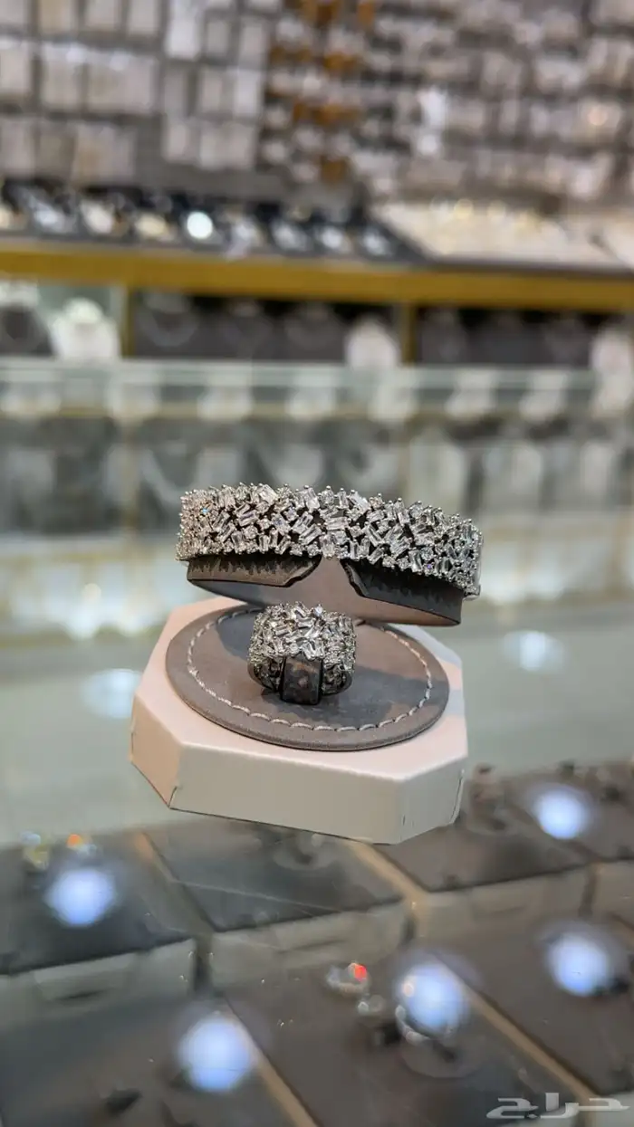 طقم بديل الذهب زركون 13