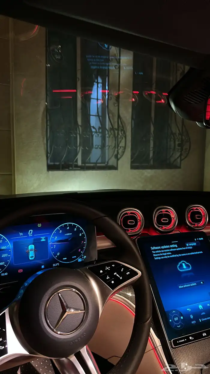 مرسيدس C200 وارد جفالي اصفار 4