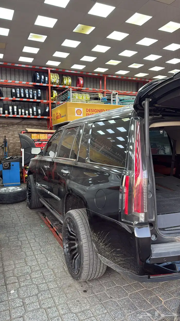 جنوط Vortek نظيفة جدا  مع كفرات مقاس22 1