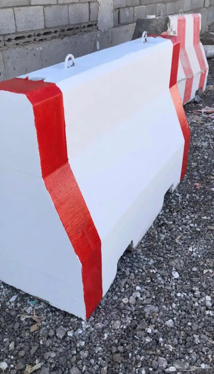 حواجز خرسانه صبيات خرسانه نيوجرسي سفتي مقاس 150 100 55 1