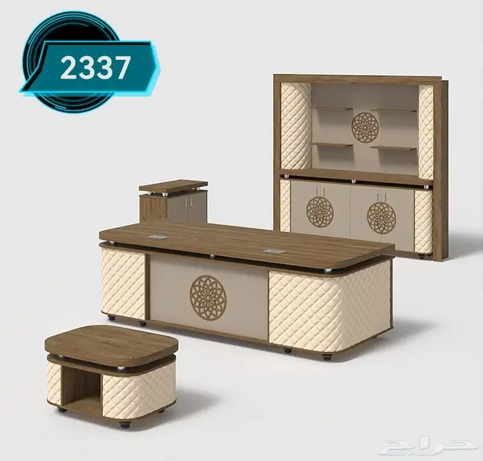 مكتب طقم مودرن فخم حق مودير كبير جديد موديلات متوفر 6