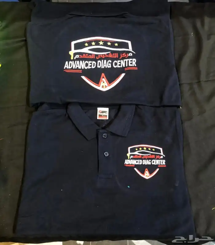 تطريز وطباعه تيشرتات الزي الموحد 35 ريال اقل كميه 12 0