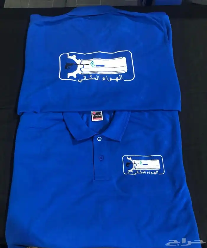 تطريز وطباعه تيشرتات الزي الموحد 35 ريال اقل كميه 12 4