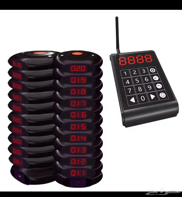 جهاز نداء لاسلكي بيجر مطاعم و كافيهات 0