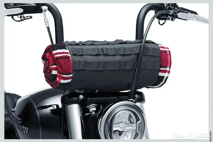 حقيبة سجادة للهاندلبار من كرياكن Kuryakyn blanket Roll Bag 1