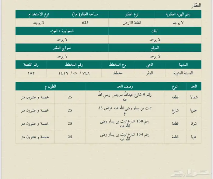 ارض تجارية للبيع ممشى السلام 0