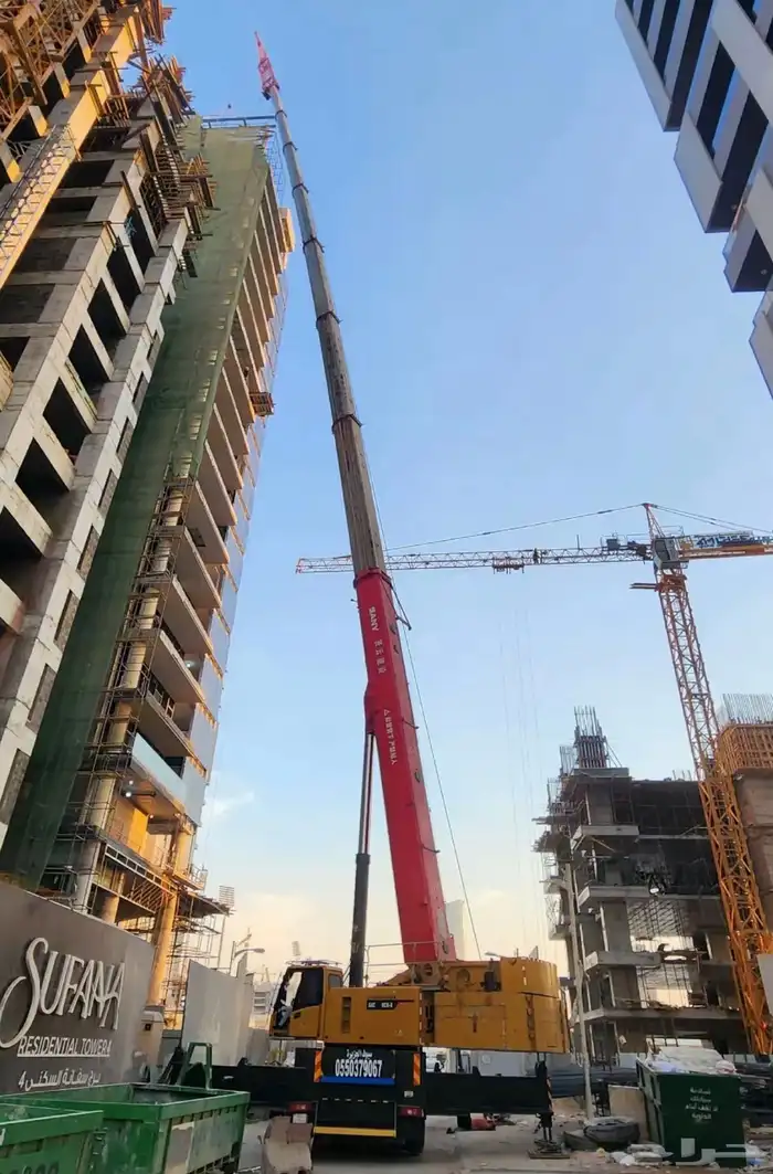 كرين ونش craneرافعه كرين ونش 200طن للاجار اليومي والشهري 4