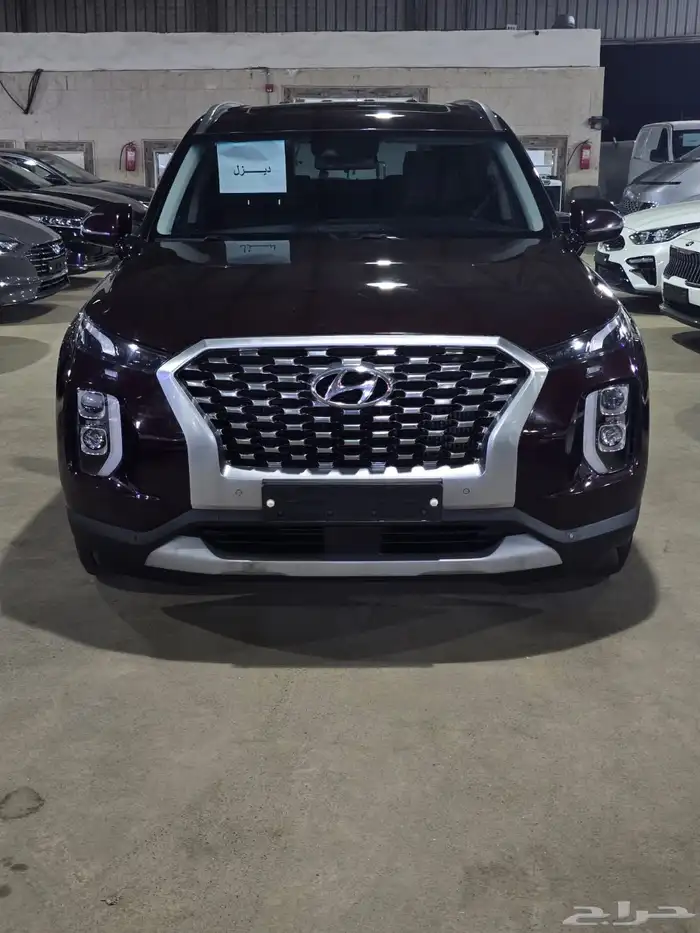 هيونداي باليسيد دم الغزال 2022 ديزل بطاقة جمركية وارد كوريا 2