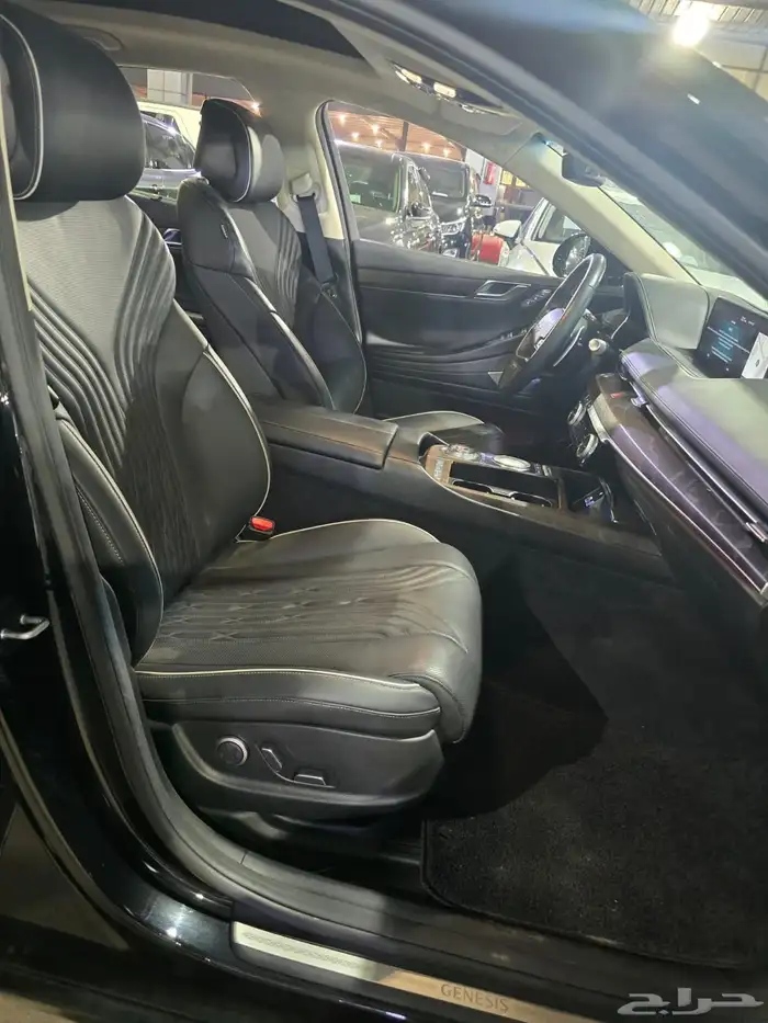 هيونداي جنسيس G80 اسود 2022 بنزين بطاقة جمركية وارد كوريا 9