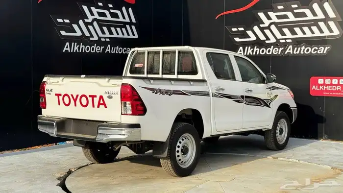 تويوتا هايلوكس GL2 ديزل دبل 2025 لدى شركة عبدالمجيد الخضر 4